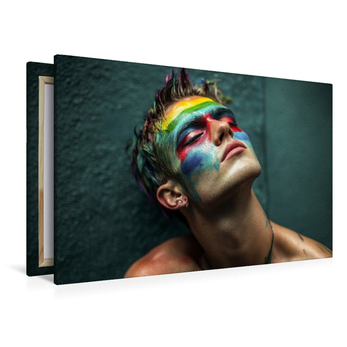 Premium Textil-Leinwand Pride ist nicht nur ein Fest – es ist ein Bekenntnis
