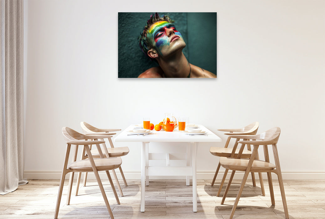 Premium Textil-Leinwand Pride ist nicht nur ein Fest – es ist ein Bekenntnis