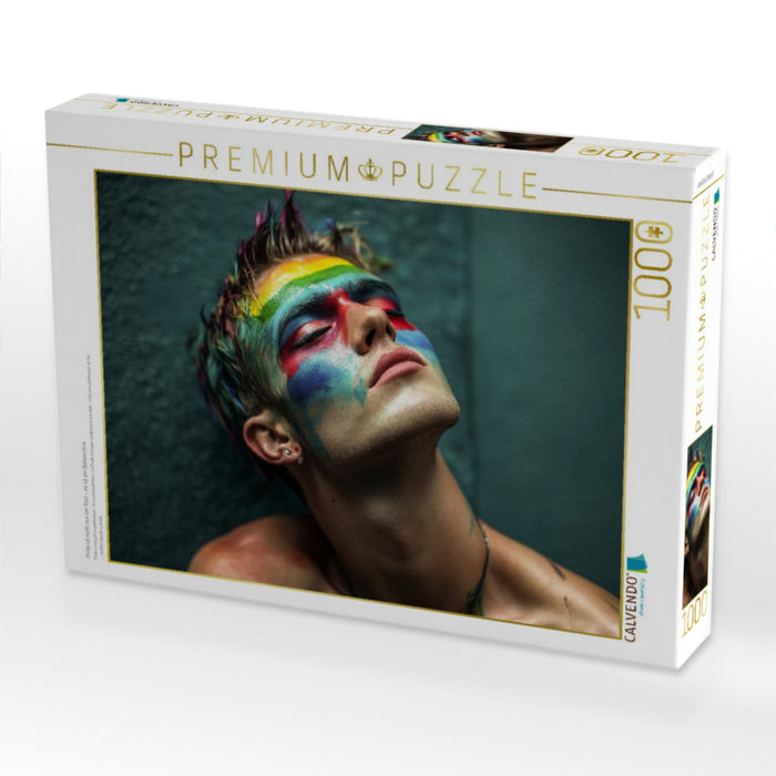 Pride ist nicht nur ein Fest – es ist ein Bekenntnis - CALVENDO Foto-Puzzle'