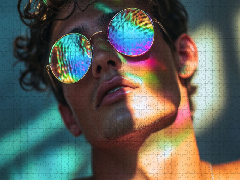 Wir tanzen auf den Straßen, weil wir lange im Schatten standen - CALVENDO Foto-Puzzle'