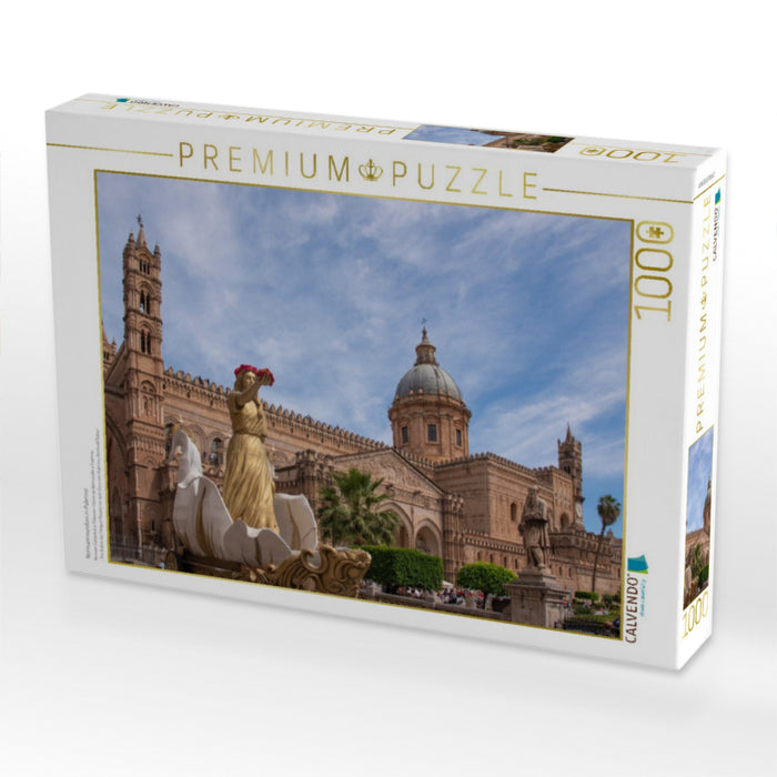 Normannnendom in Palermo - CALVENDO Foto-Puzzle'
