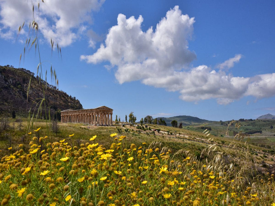 Tempel von Segesta - CALVENDO Foto-Puzzle'