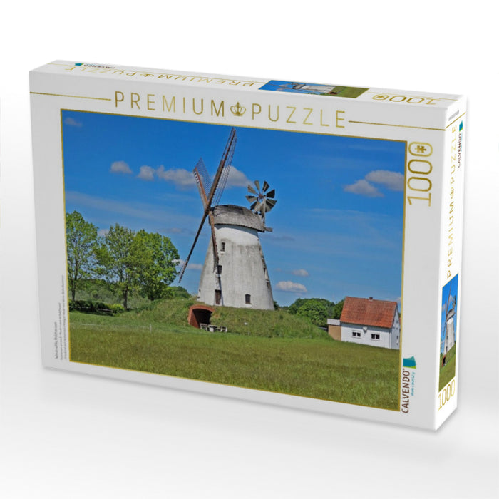 Windmühle Holzhausen - CALVENDO Foto-Puzzle'