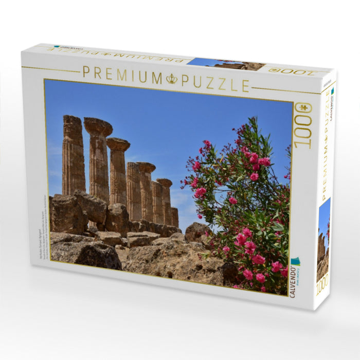 Herkules-Tempel, Agrigent - CALVENDO Foto-Puzzle'