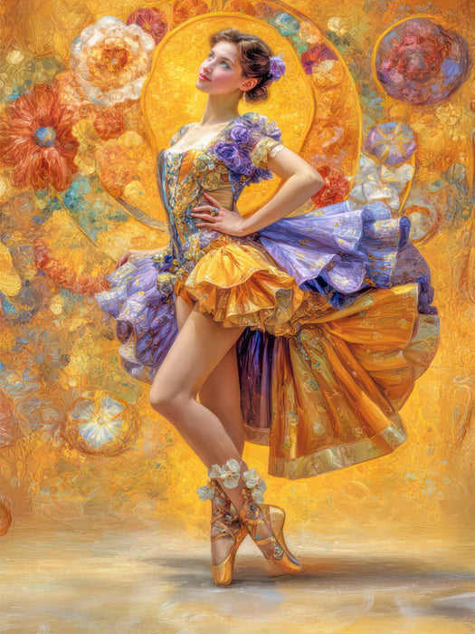 Die sinnliche Schönheit des Jugendstils - CALVENDO Foto-Puzzle'