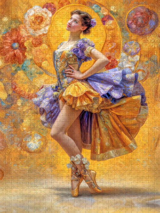 Die sinnliche Schönheit des Jugendstils - CALVENDO Foto-Puzzle'