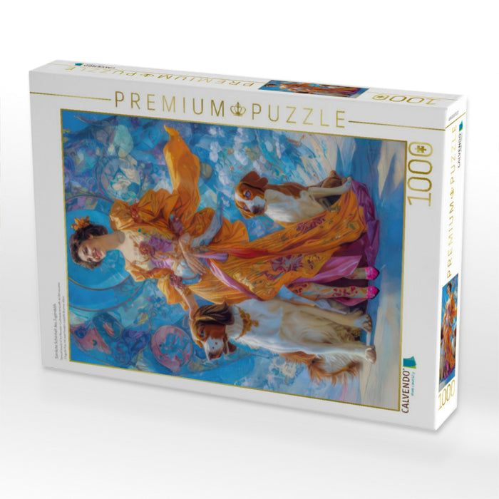 Sinnliche Schönheit des Jugendstils - CALVENDO Foto-Puzzle'