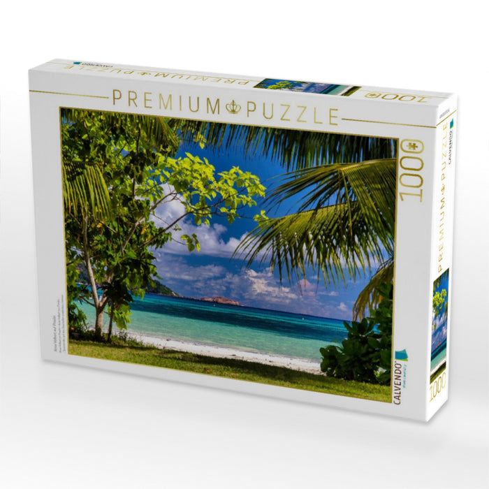 Anse Volbert auf Praslin - CALVENDO Foto-Puzzle'