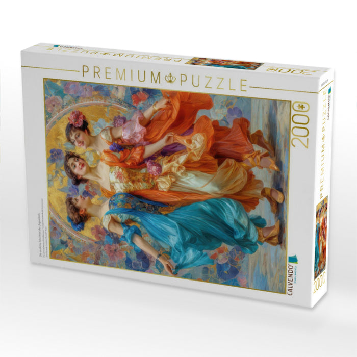 Die sinnliche Schönheit des Jugendstils - CALVENDO Foto-Puzzle'