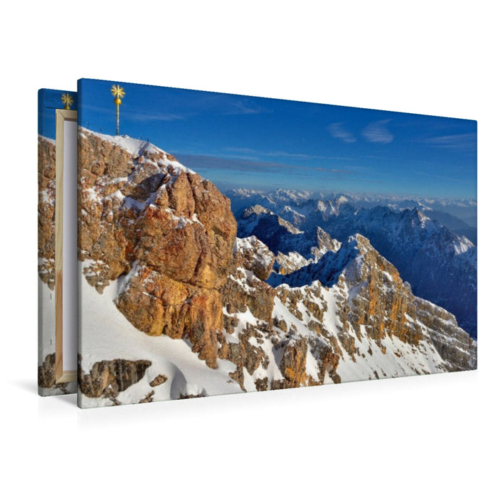 Premium Textil-Leinwand Ein Motiv aus dem Kalender Bayerisches Alpenparadies