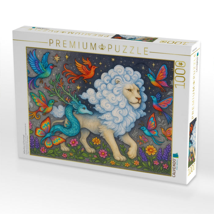 Wolkenlöwe und Traumvögel - CALVENDO Foto-Puzzle'