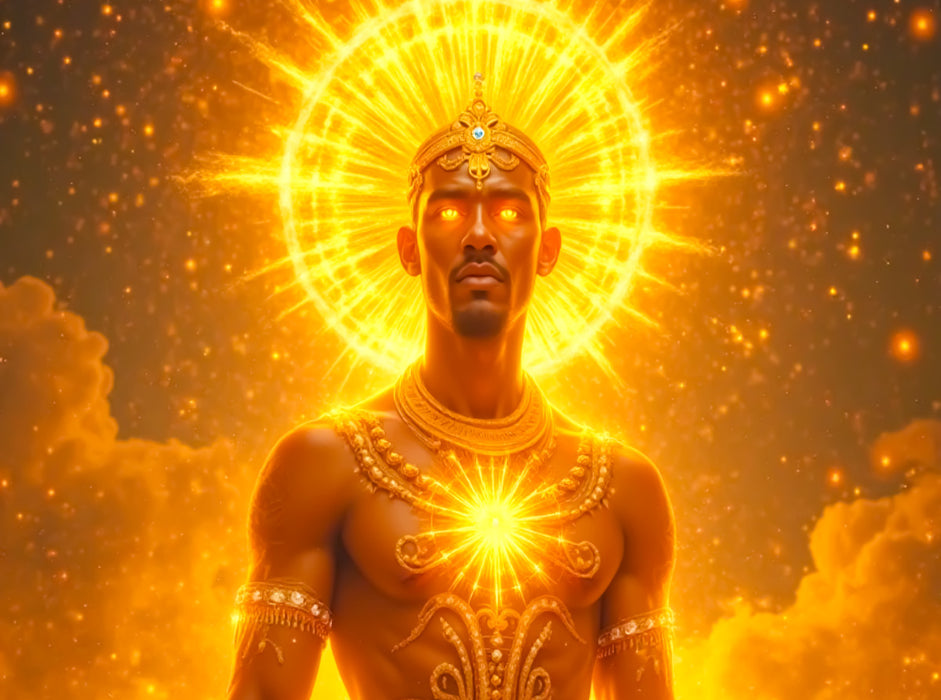 Olorun, oberste göttliche Kraft - CALVENDO Foto-Puzzle'