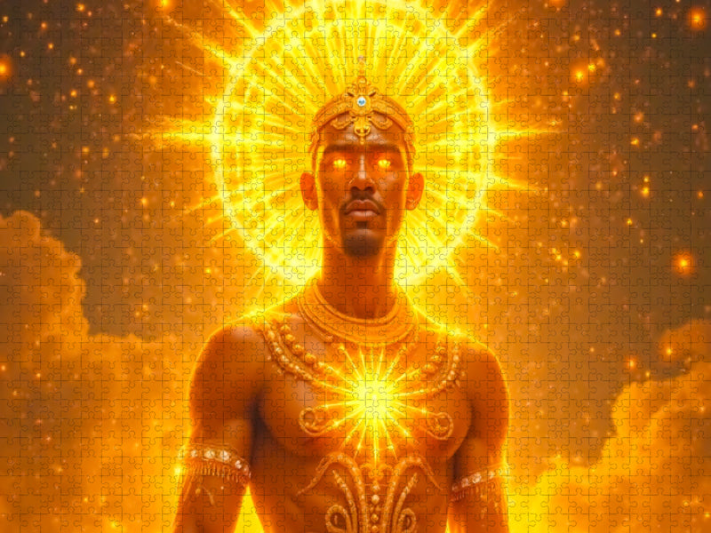 Olorun, oberste göttliche Kraft - CALVENDO Foto-Puzzle'