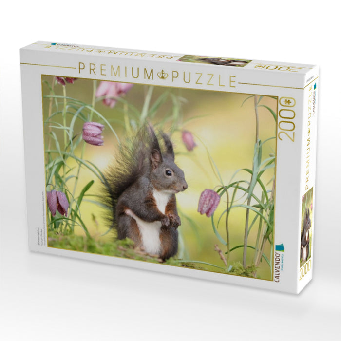 Blumenmädchen - CALVENDO Foto-Puzzle'