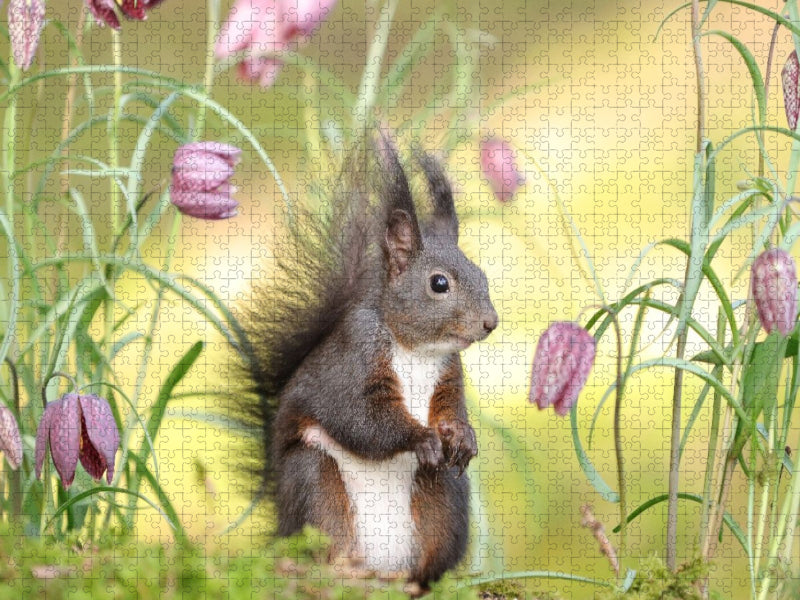 Blumenmädchen - CALVENDO Foto-Puzzle'