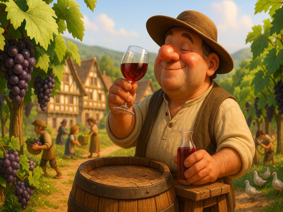 Stolzer Winzer - CALVENDO Foto-Puzzle'