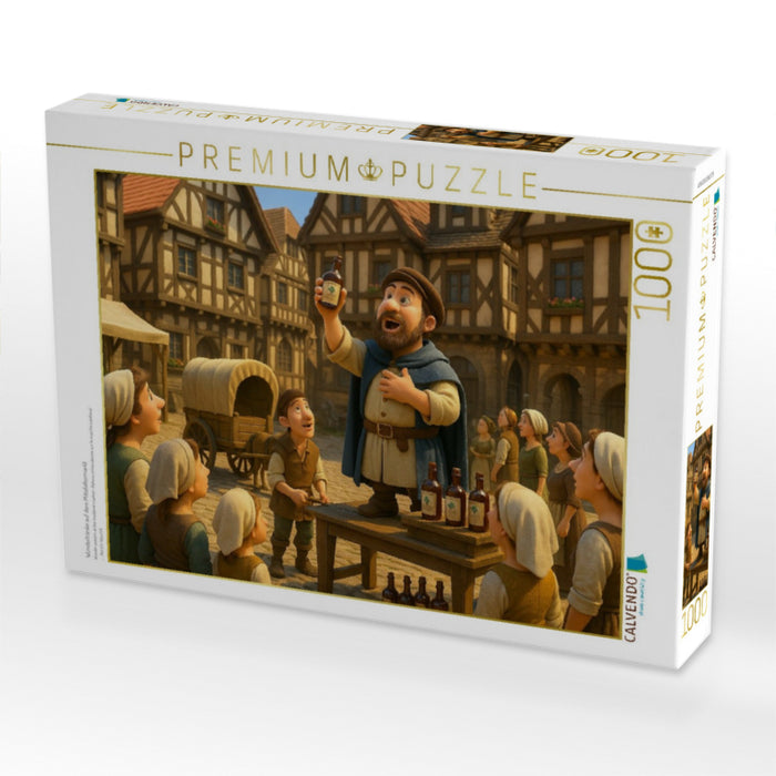 Wundertränke auf dem Mittelaltermarkt - CALVENDO Foto-Puzzle'