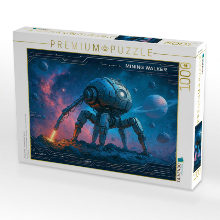 Mining Walker - Science Fiction Technik - CALVENDO Foto-Puzzle'