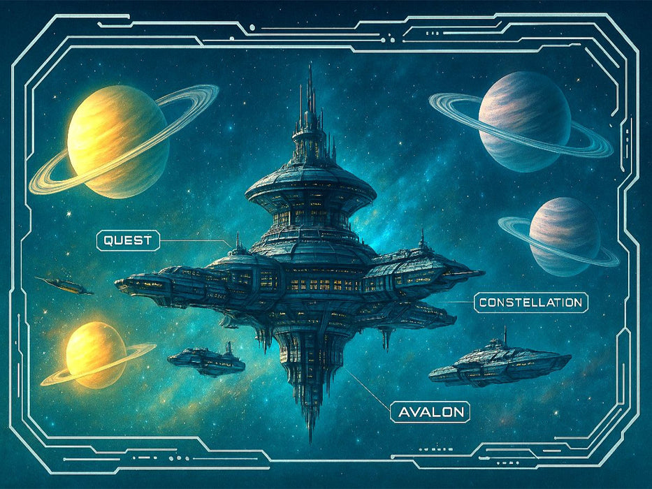 Avalon Station - CALVENDO Foto-Puzzle'