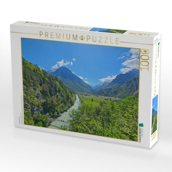Aareschlucht - CALVENDO Foto-Puzzle'