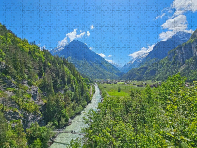 Aareschlucht - CALVENDO Foto-Puzzle'