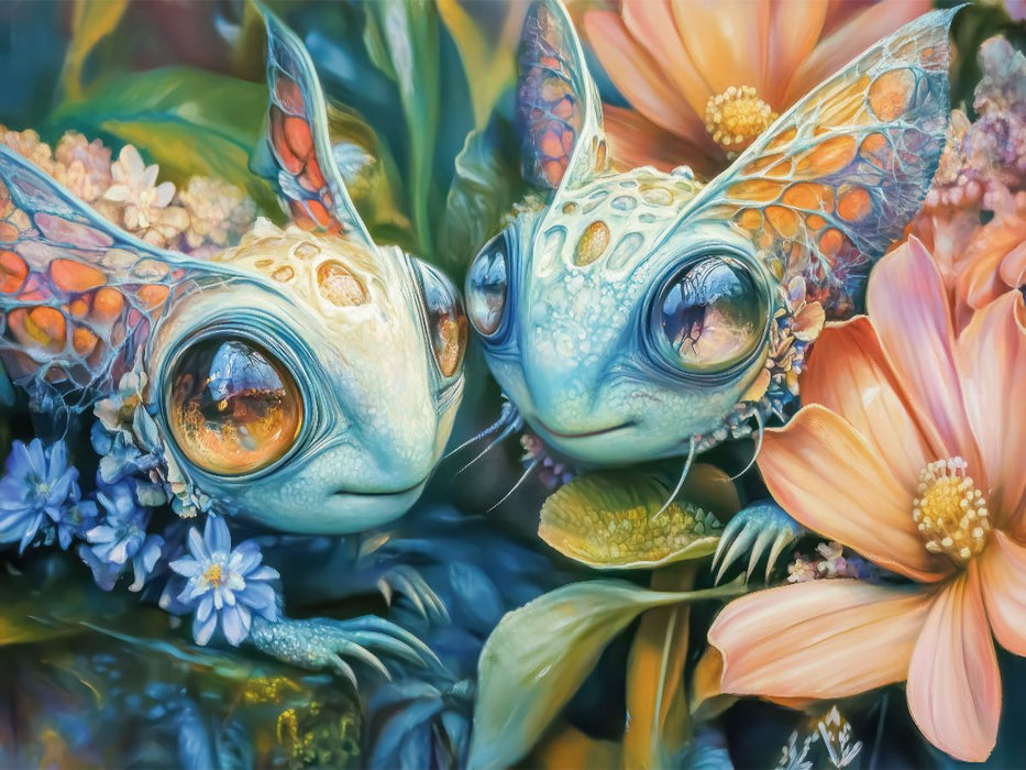 Tierische Kreaturen - CALVENDO Foto-Puzzle'
