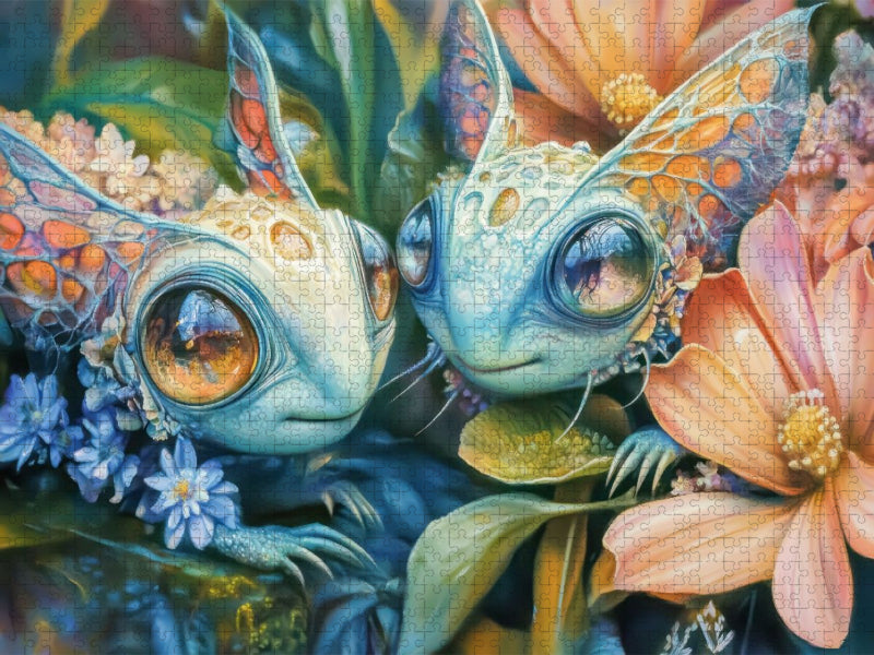 Tierische Kreaturen - CALVENDO Foto-Puzzle'