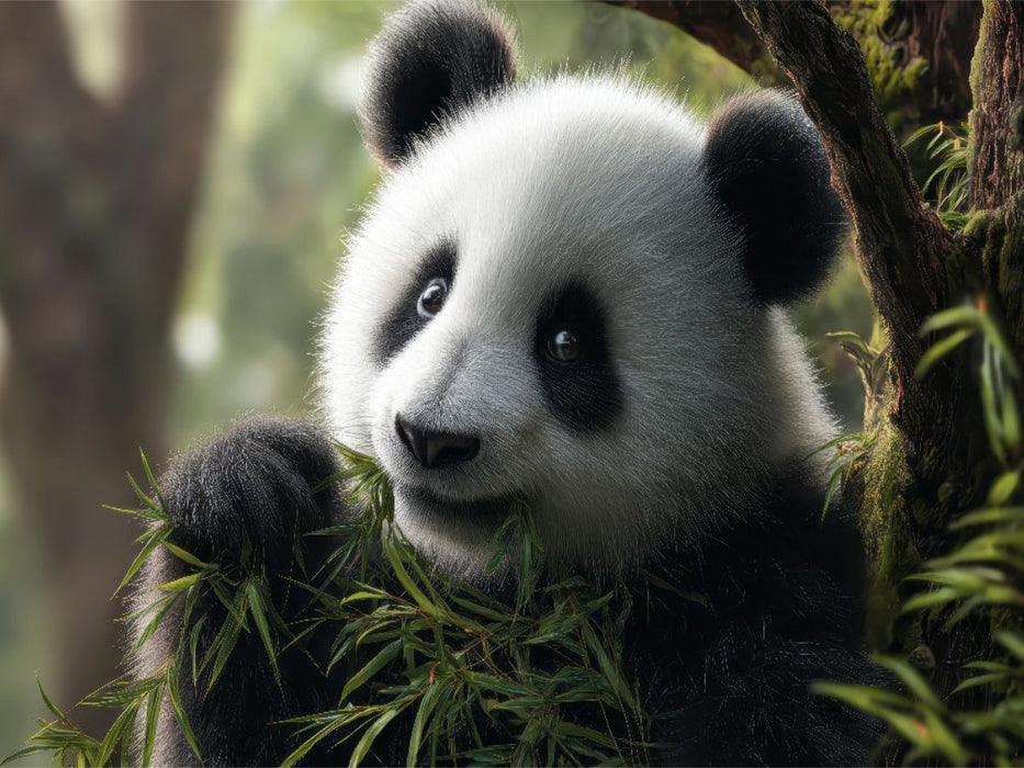 Ein Leben ohne Bambus - undenkbar - CALVENDO Foto-Puzzle'