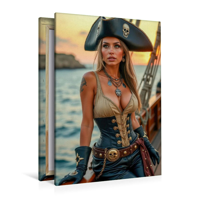 Premium Textil-Leinwand Seraphina Shadowwind