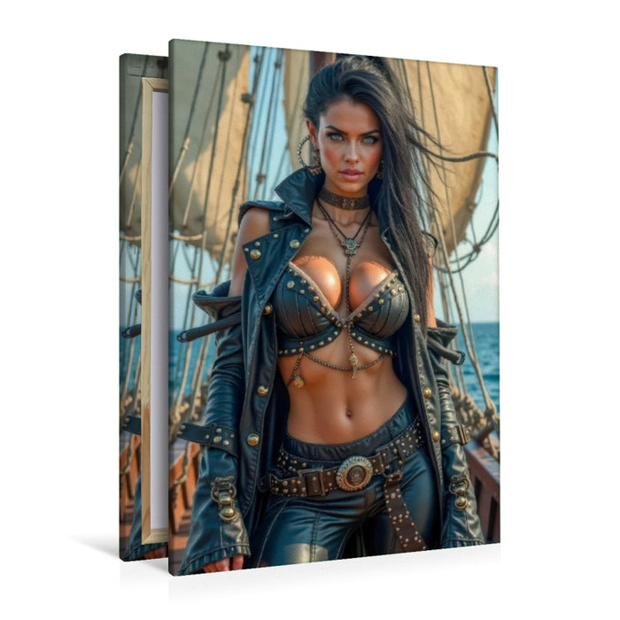 Premium Textil-Leinwand Nyssa Flamehair