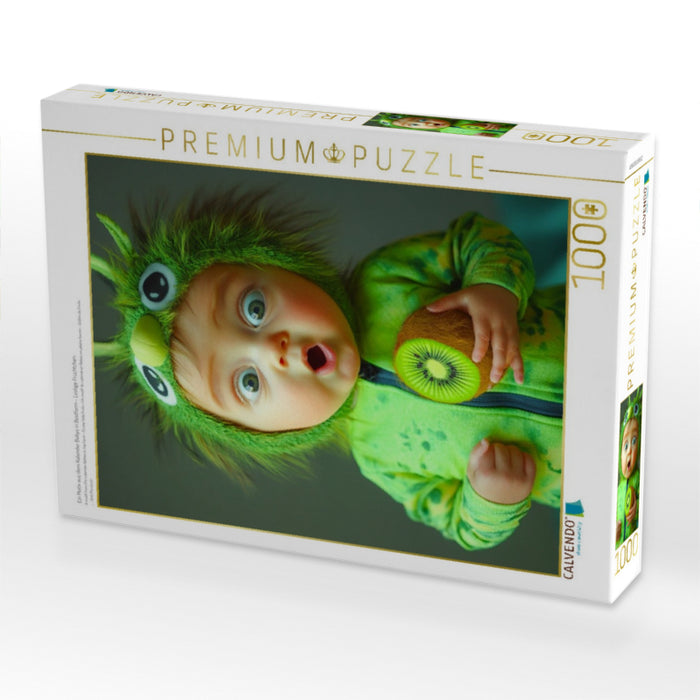 Ein Motiv aus dem Kalender Babys in Bestform - Lustige Früchtchen - CALVENDO Foto-Puzzle'