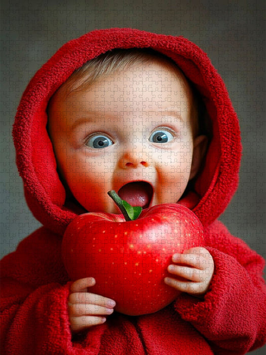 Ein Motiv aus dem Kalender Babys in Bestform - Lustige Früchtchen - CALVENDO Foto-Puzzle'