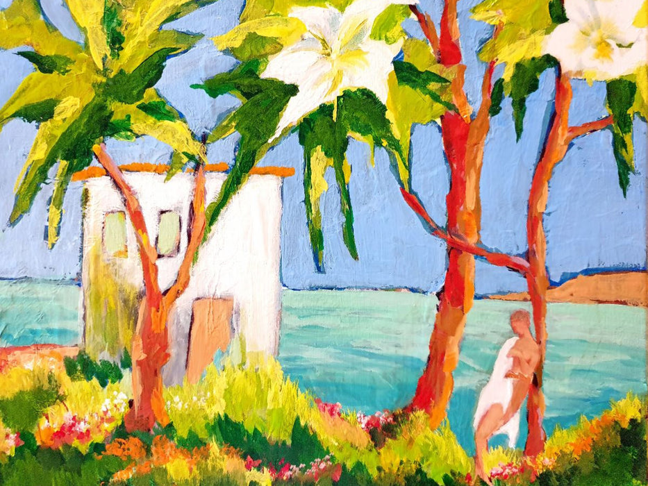 Vertraute Ruhe an der Ägäis - CALVENDO Foto-Puzzle'