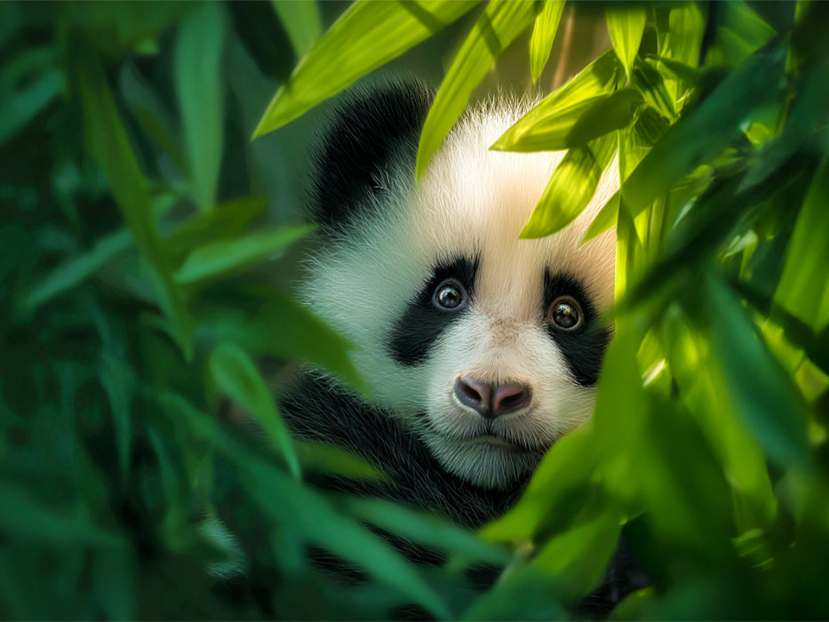 Bambus zuerst - CALVENDO Foto-Puzzle'