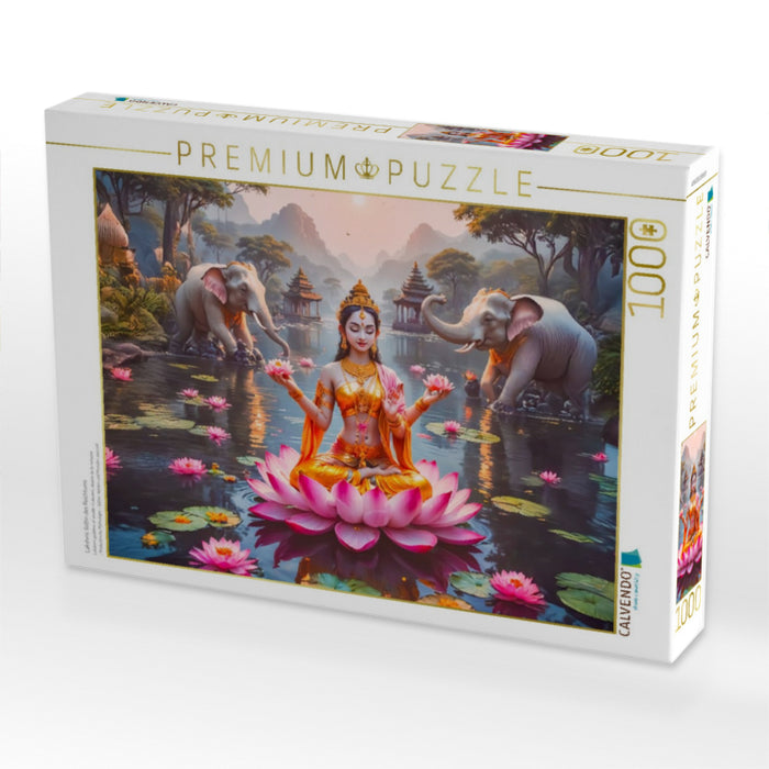 Lakshmi, Göttin des Reichtums - CALVENDO Foto-Puzzle'