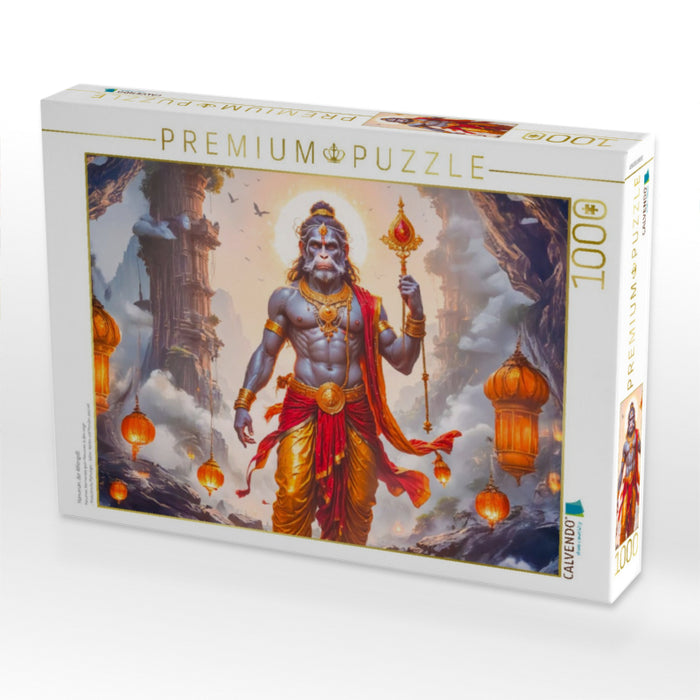 Hanuman, der Affengott - CALVENDO Foto-Puzzle'