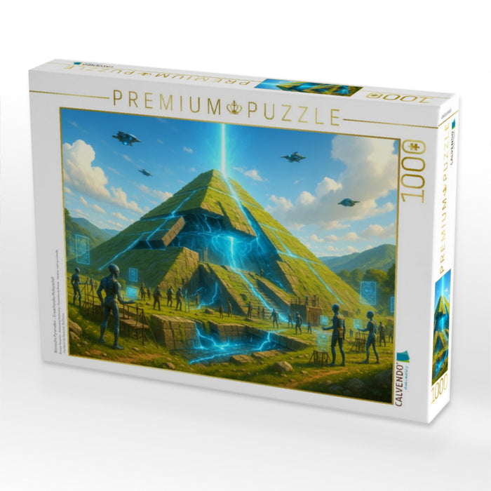 Bosnische Pyramiden – Erwachendes Mutterschiff - CALVENDO Foto-Puzzle'