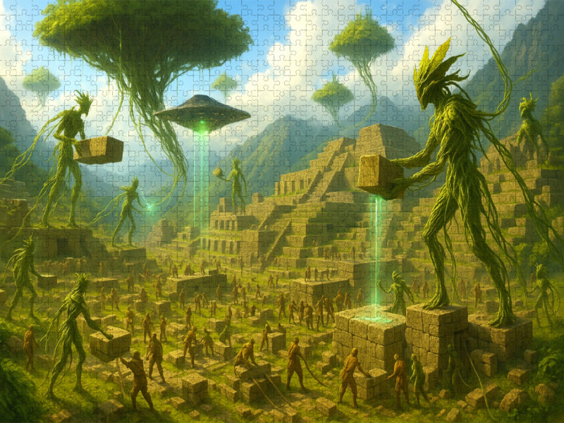 Machu Picchu – Schwebende Bergstadt - CALVENDO Foto-Puzzle'