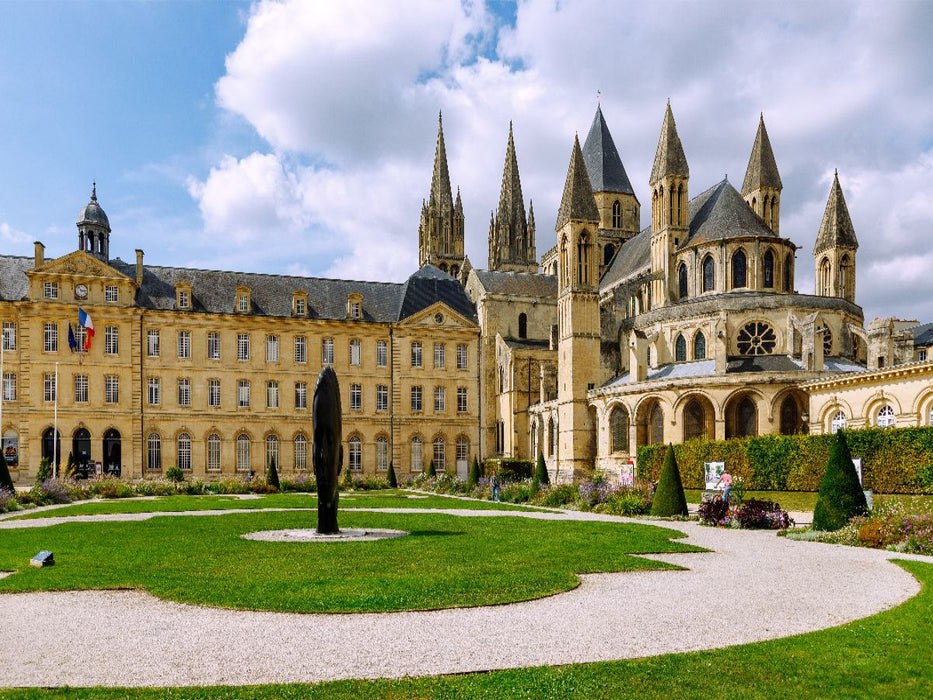 Abbaye aux Hommes in Caen - CALVENDO Foto-Puzzle'