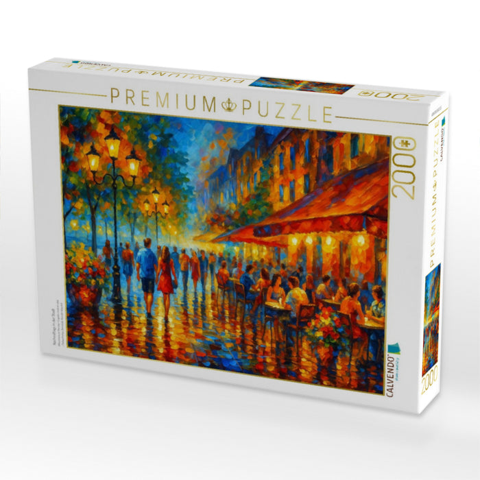 Nachmittags in der Stadt - CALVENDO Foto-Puzzle'