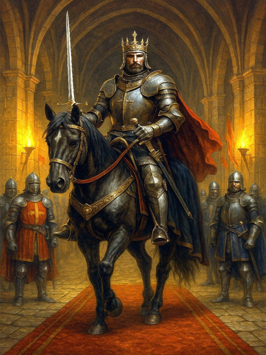 König der Ritter - CALVENDO Foto-Puzzle'