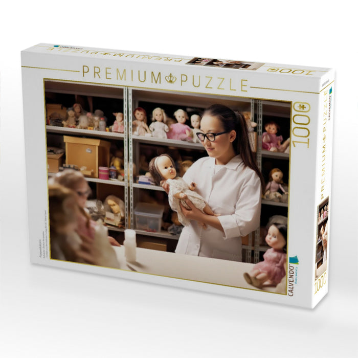 Puppendoktorin - CALVENDO Foto-Puzzle'