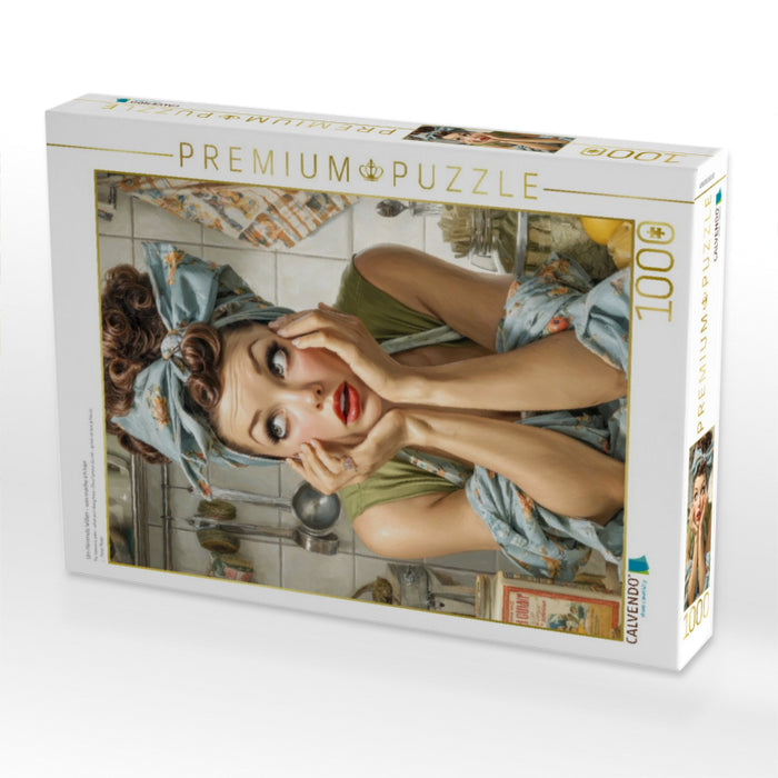 Um Himmels Willen - was mache ich hier - CALVENDO Foto-Puzzle'