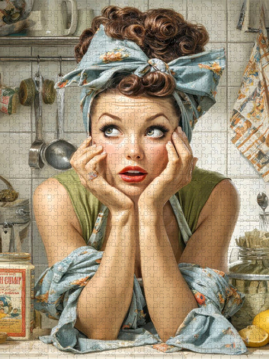 Um Himmels Willen - was mache ich hier - CALVENDO Foto-Puzzle'