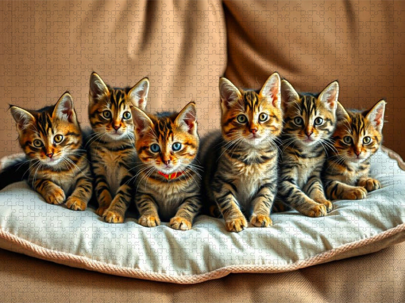 Wundervolle Main Coons - CALVENDO Foto-Puzzle'