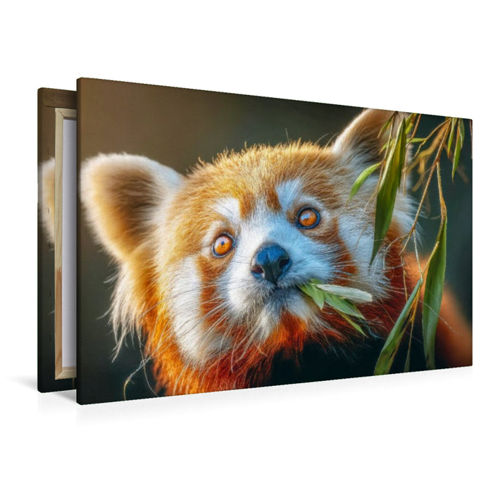 Premium Textil-Leinwand Dies ist die Lieblingsspeise