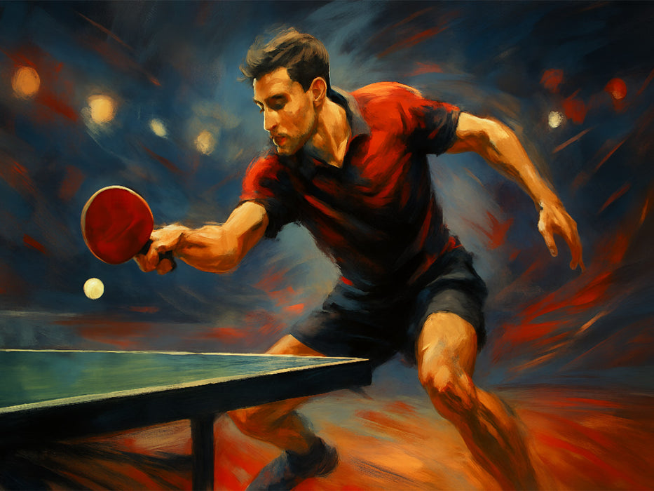 Im Rhythmus des Rückschlags - CALVENDO Foto-Puzzle'