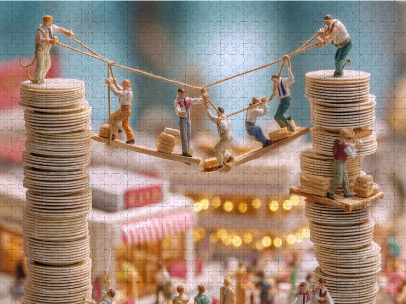 Über den Tellerrand schauen - CALVENDO Foto-Puzzle'