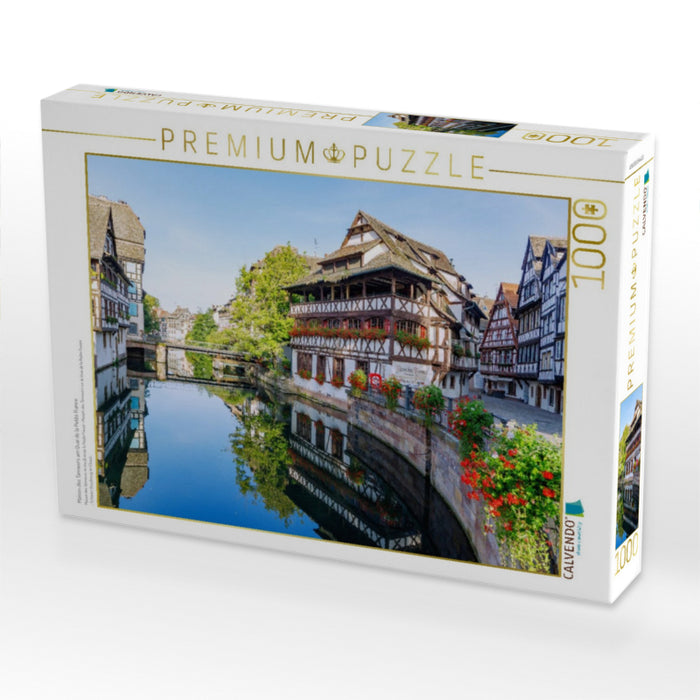 Maison des Tanneurs am Quai de la Petite France - CALVENDO Foto-Puzzle'