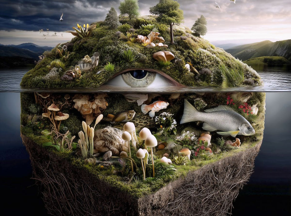 Auge der Natur - CALVENDO Foto-Puzzle'